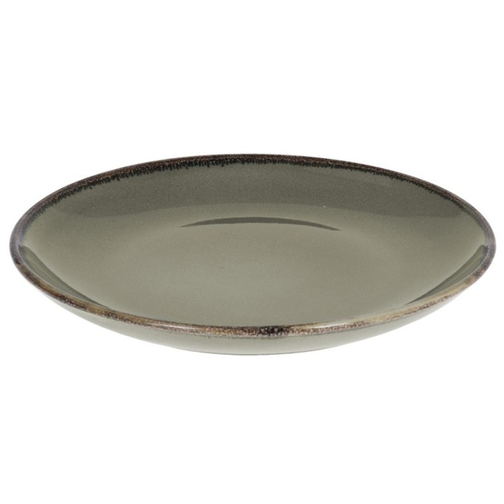 Kiváló Tányér, Kerámia, 20 cm, Zöld