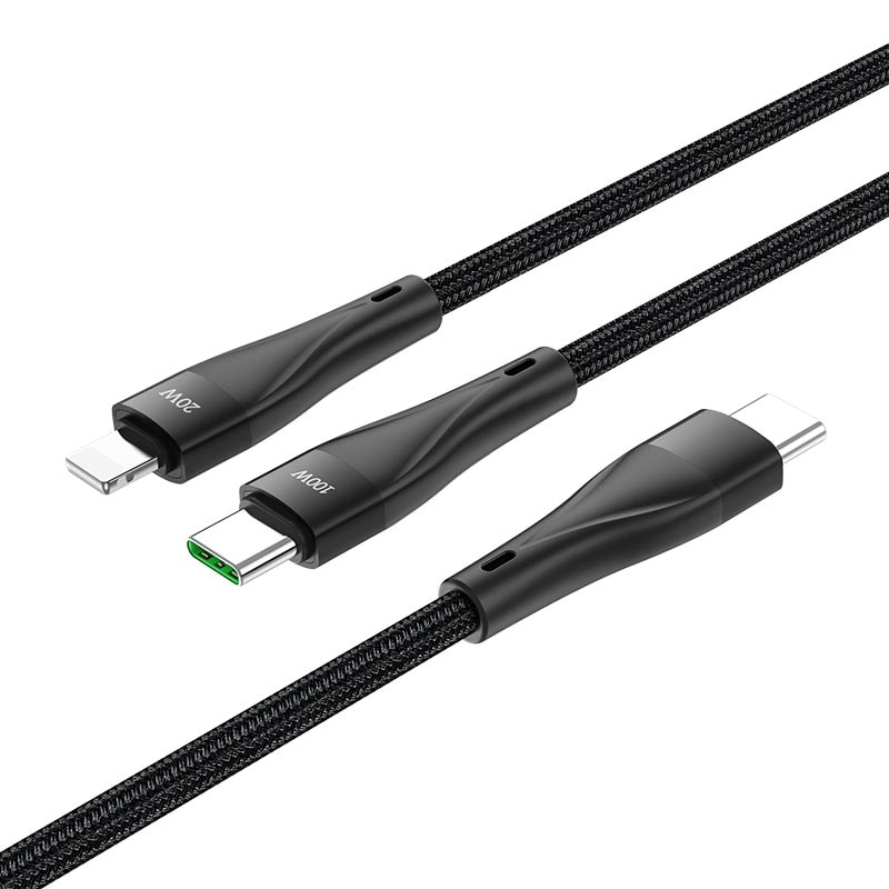 Cablu Date Si Incarcare Usb Type C Usb La Usb Type C Lightning Borofone U Super M