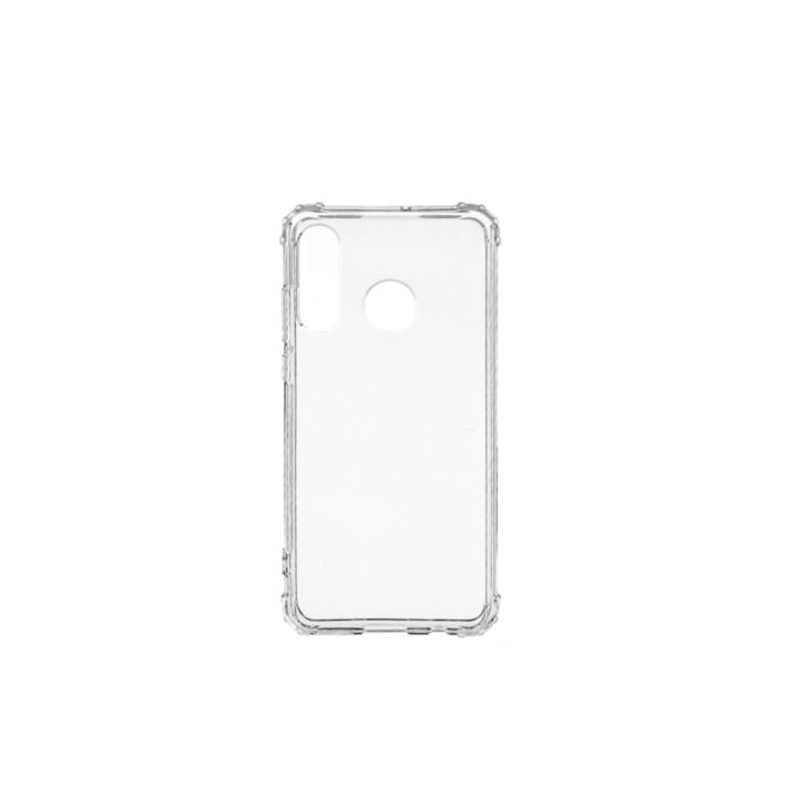 Прозрачен противоударен силиконов кейс съвместим с Huawei P30 Lite