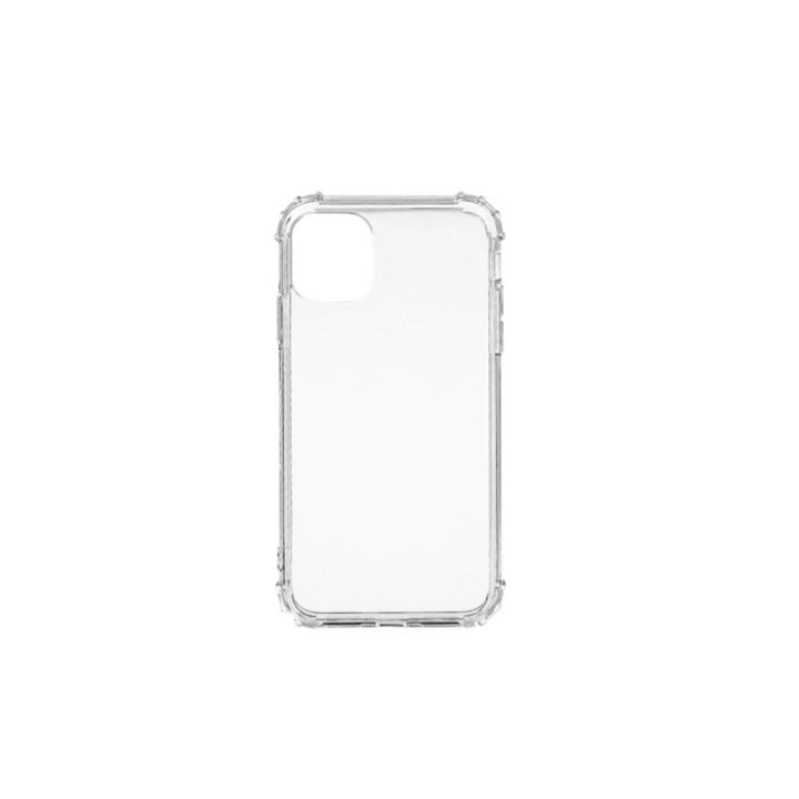 Husa silicon transparenta antisoc compatibila cu IPhone 11