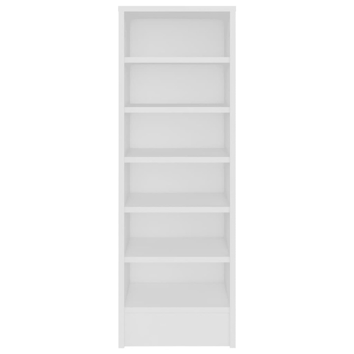 Fehér forgácslap cipősszekrény 31,5 x 35 x 90 cm (808999)