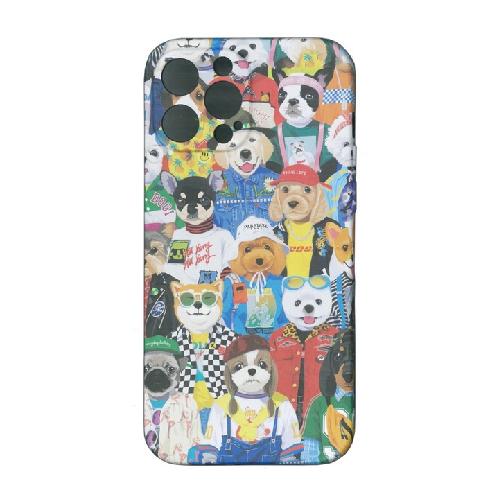 Husa protectie spate, cu efect fosforescent, Luxo M16, pentru iPhone 13 Pro