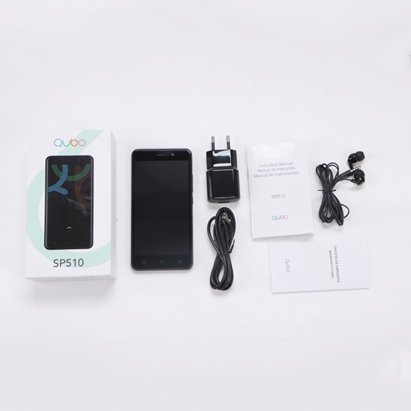 Telefon mobil QUBO SP-510, 5 inch, 1GB RAM, 8GB, 3G, Negru