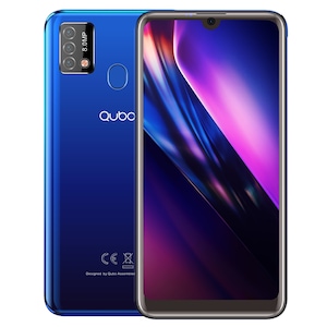 Telefon mobil QUBO X626, 6.26 inch, 2GB RAM, 32GB, 3G, Albastru