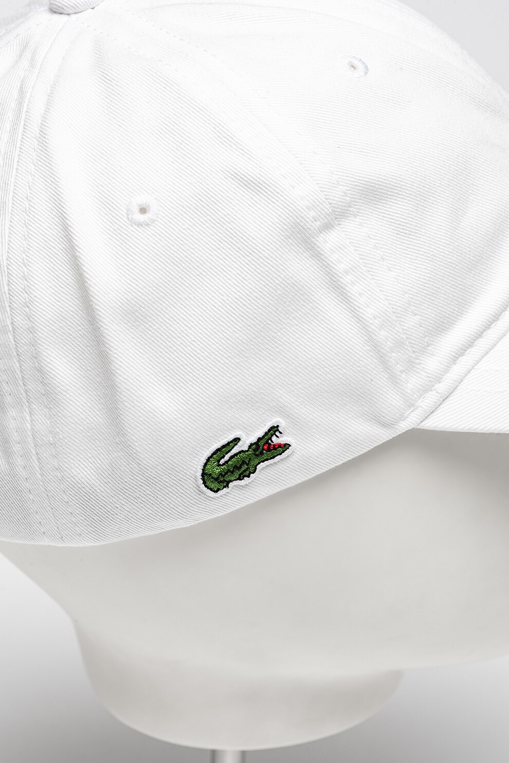 Lacoste, Sapca ajustabila uni, Alb - eMAG.ro