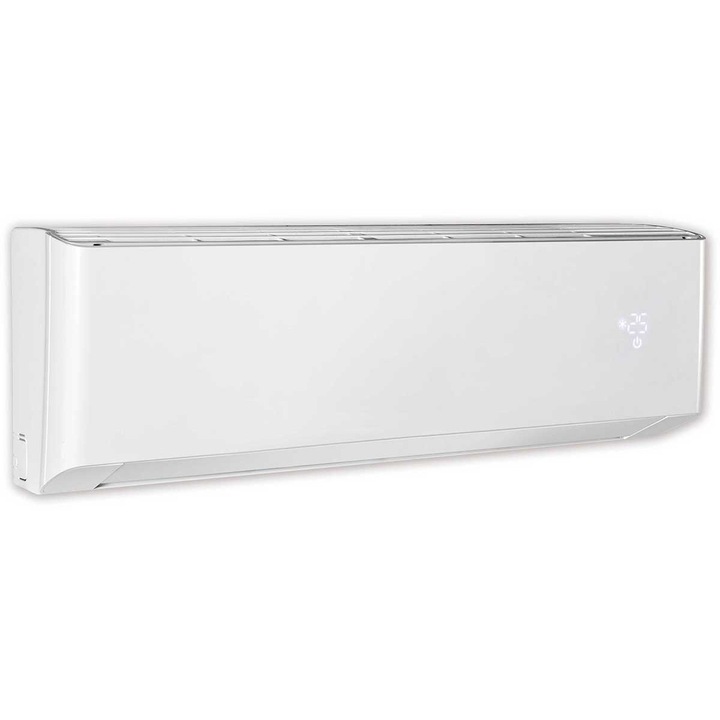 Климатик Gree Amber, GWH09YD-S6DBA1A, Вътрешно и външно тяло + дистанционно управление, Капацитет на охлаждане/отопление - 5.0/5.5 kW