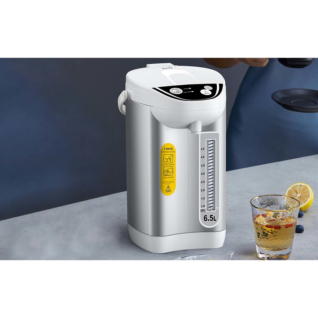 Електрическа термокана Deerma SH60W, Вместимост 6.5 л, 2 начина на ...