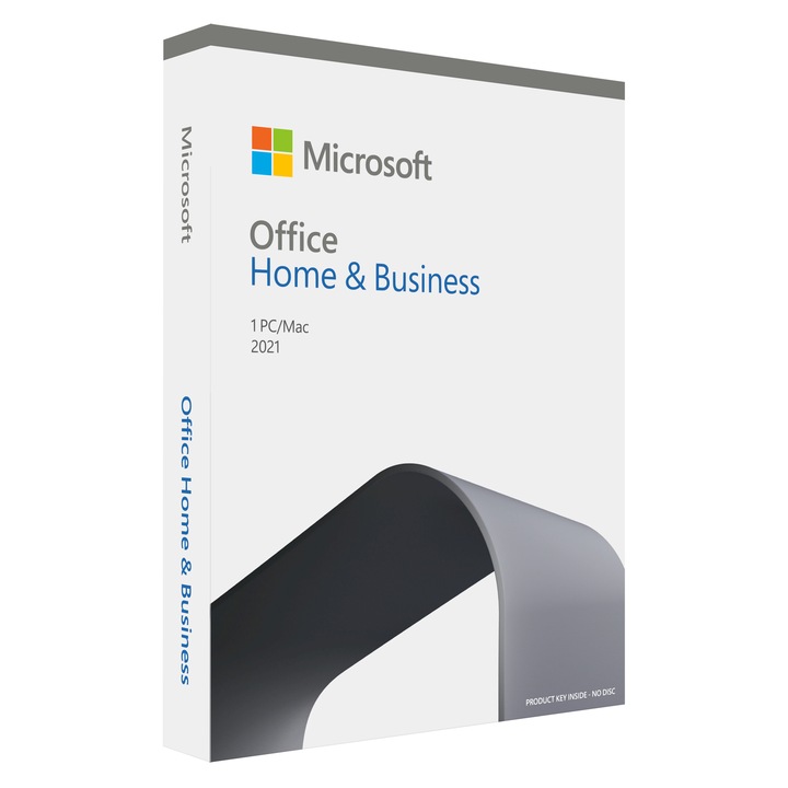 Microsoft Office Home and Business 2021, 1 felhasználó, Kiskereskedelmi, Angol