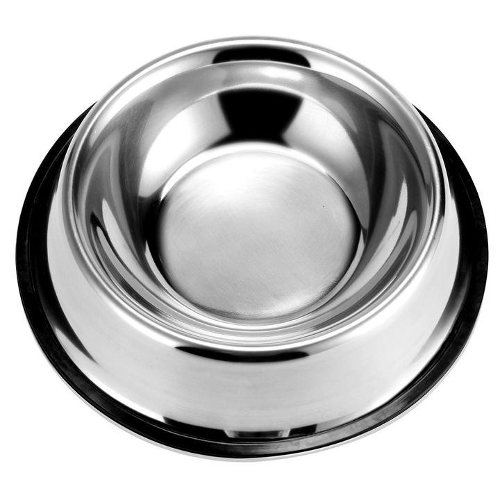 Castron 4Dog inox, antiderapant, 1,9L, 22cm