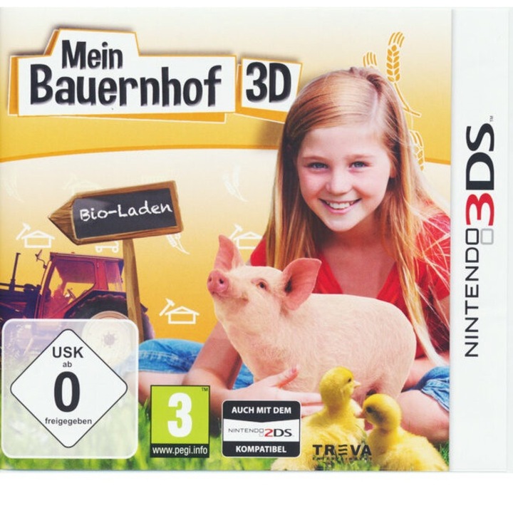 Игра Nintendo 3DS - Mein Bauernhof 3D (Език: EN, DE, FR, IT)