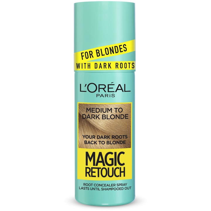 LOreal Paris Magic Retouch Dark Roots 7.3 közepes arany szőke spray, 75 ml