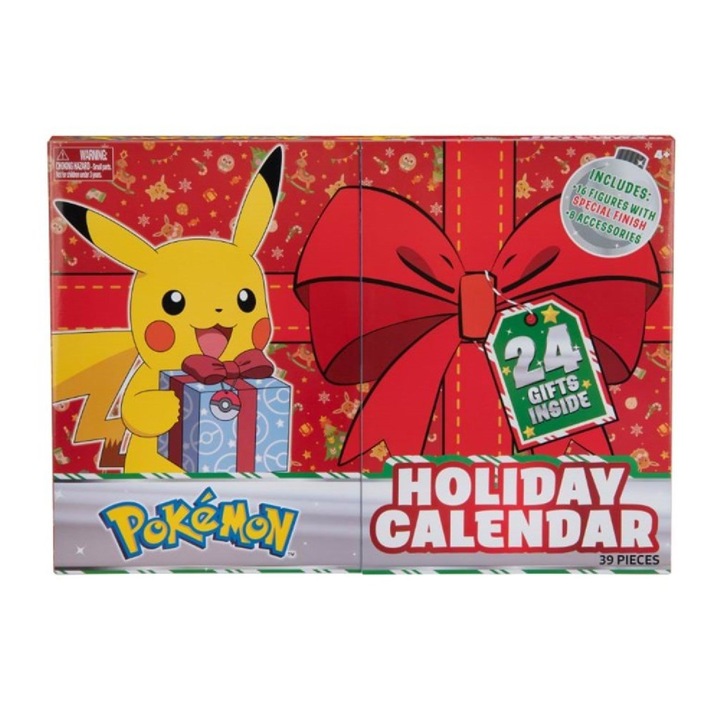 Adventi naptár, Pokémon, 24 db, tarka