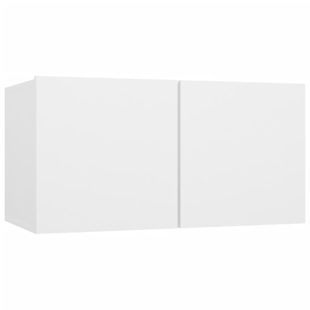 Set Dulapuri TV 7 Buc Alb PAL 60 X 30 X 30 Cm Pentru Sufragerie set-dulapuri-tv-7-buc-alb-pal-60-x-30-x-30-cm-pentru-sufragerie