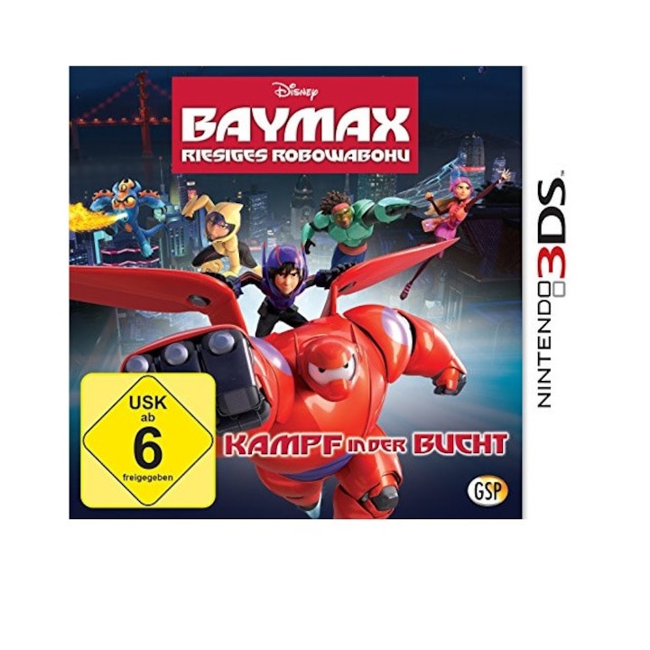 Nintendo 3DS - Disney Baymax - Riesiges Robowabohu: Kampf in der Bucht (ΠΠ·ΠΈΠΊ: EN, DE, FR, ES, IT, NL)