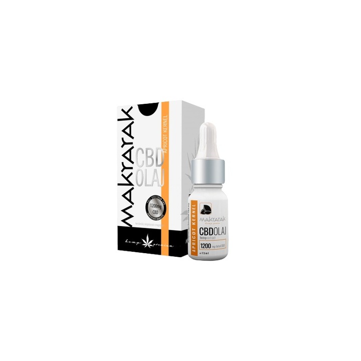 Makrarak CBD olaj, 15 ml / 1200 mg