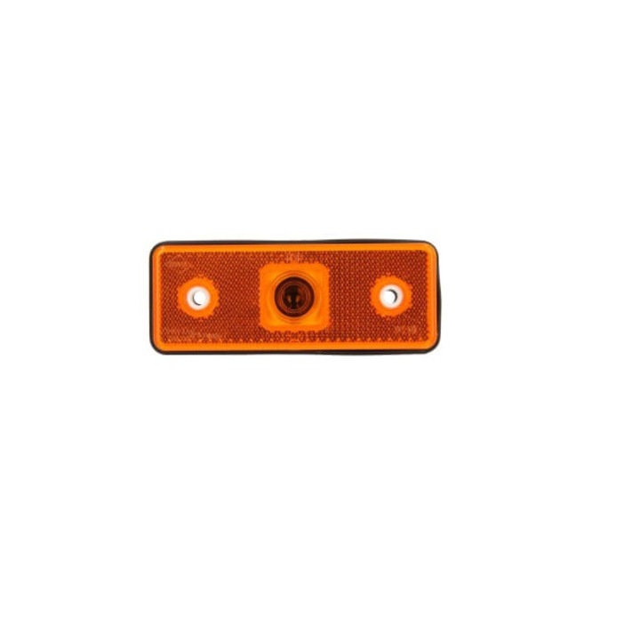 Светлинна индикаторна лампа, оранжева, 24-12V, 41-110мм