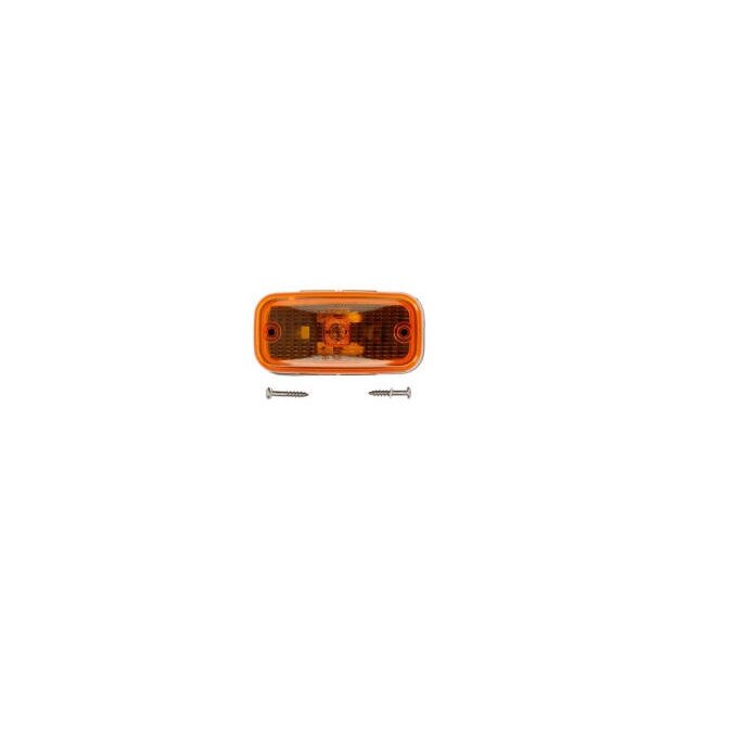 Габаритна лампа, съвместима LED 12-24V, оранжева, модел 6 - eMAG.bg