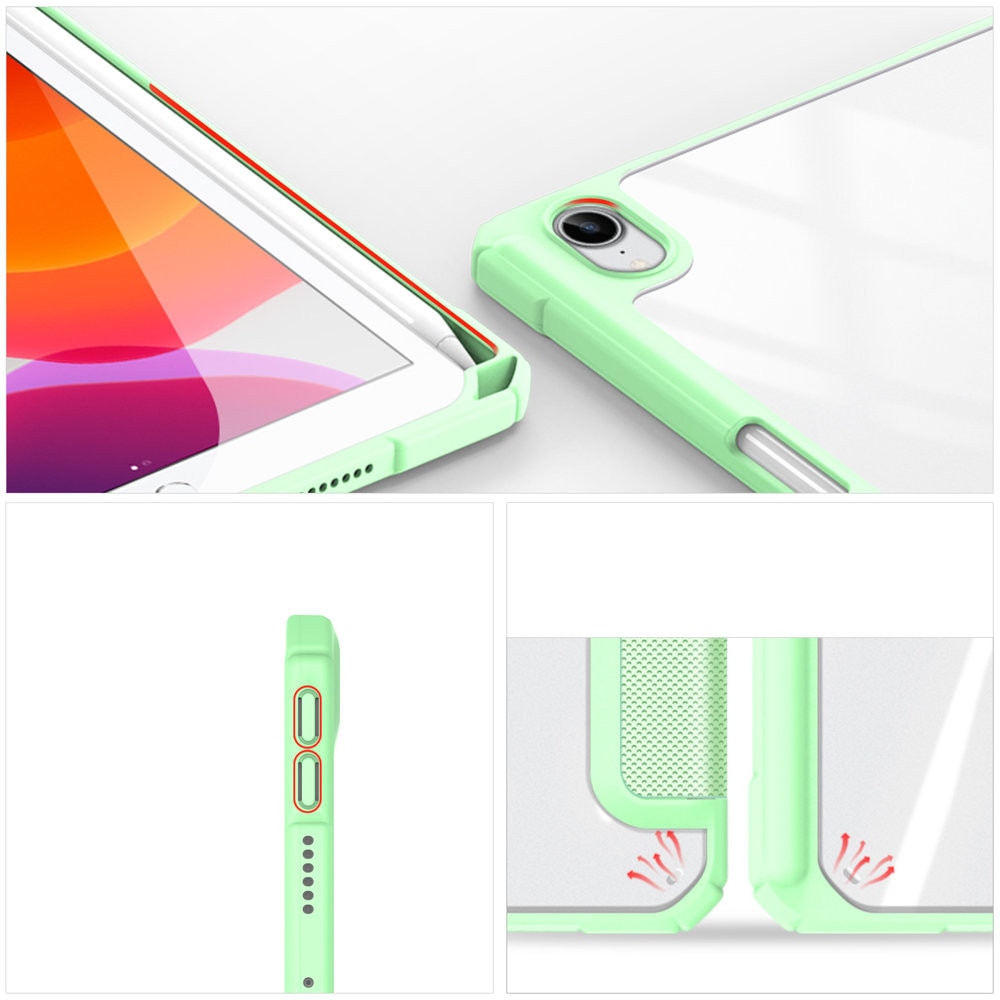 Husa pentru iPad Mini 6 2021 8.3 Dux Ducis Toby series smart cover verde