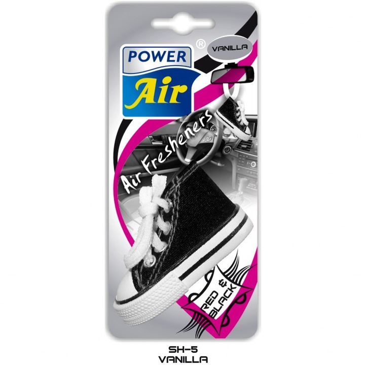 Power Air Shoe autós légfrissítő, Vanilla