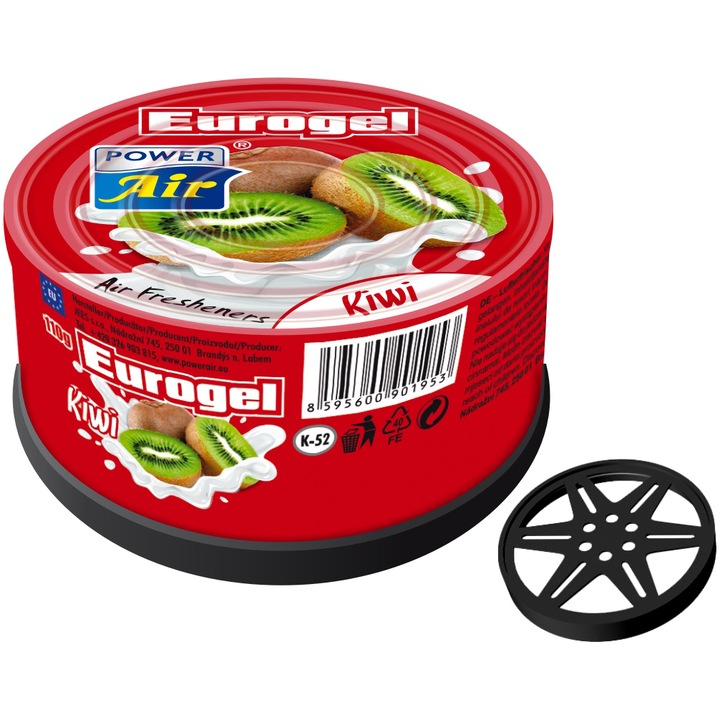 Odorizant auto Power Air Eurogel , aroma kiwi