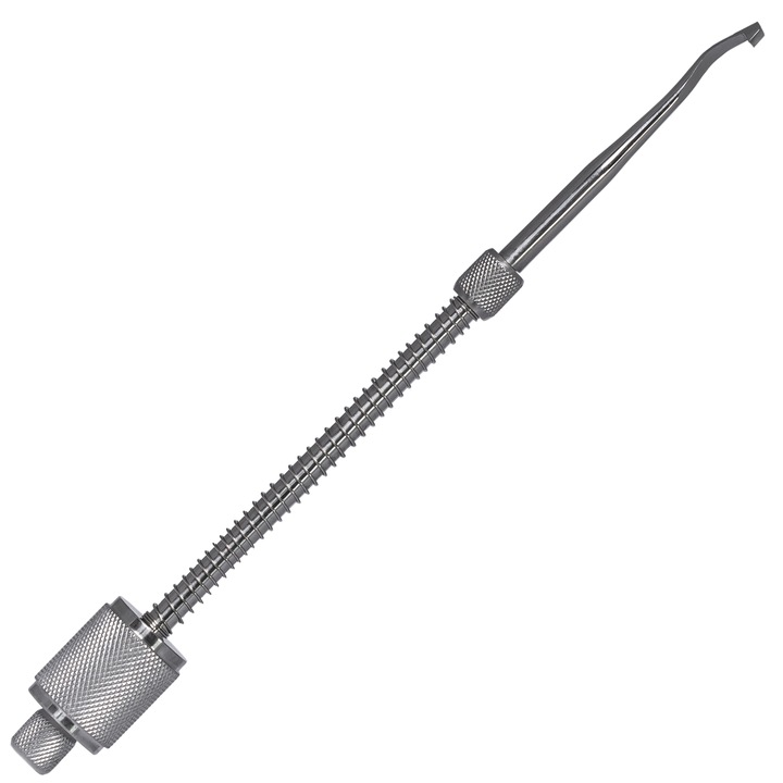 Instrument de scos lucrari dentare, PRIMA, cu 3 varfuri, otel inoxidabil