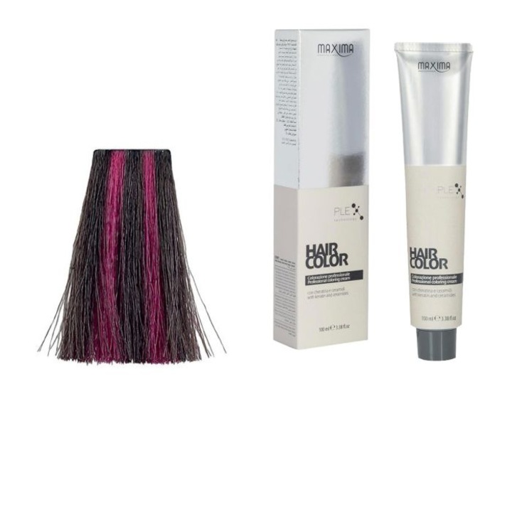 Vopsea profesionala de par, Fucsia creativ, MAXIMA, 100ml