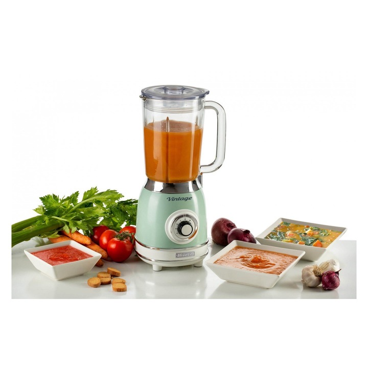 Blender/Tocator Vintage Glass Blander 1,5l green