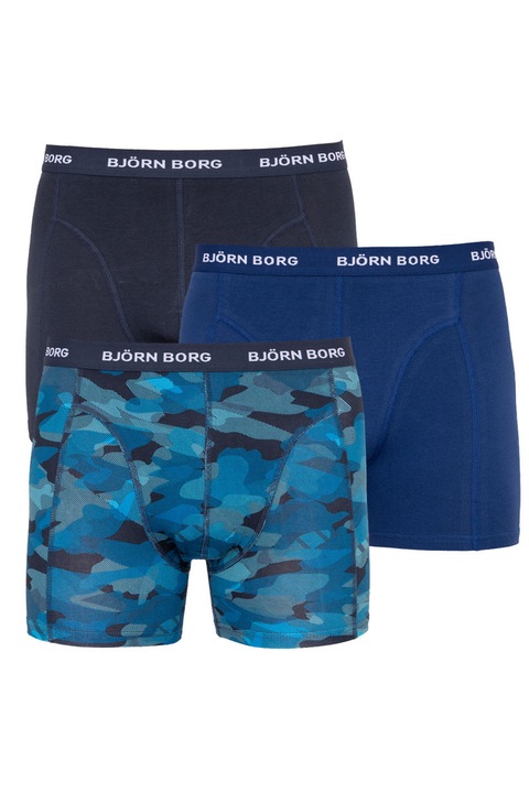 Set 3 perechi boxeri Bjorn Borg 9999-1132-70291, Bumbac/Elastan