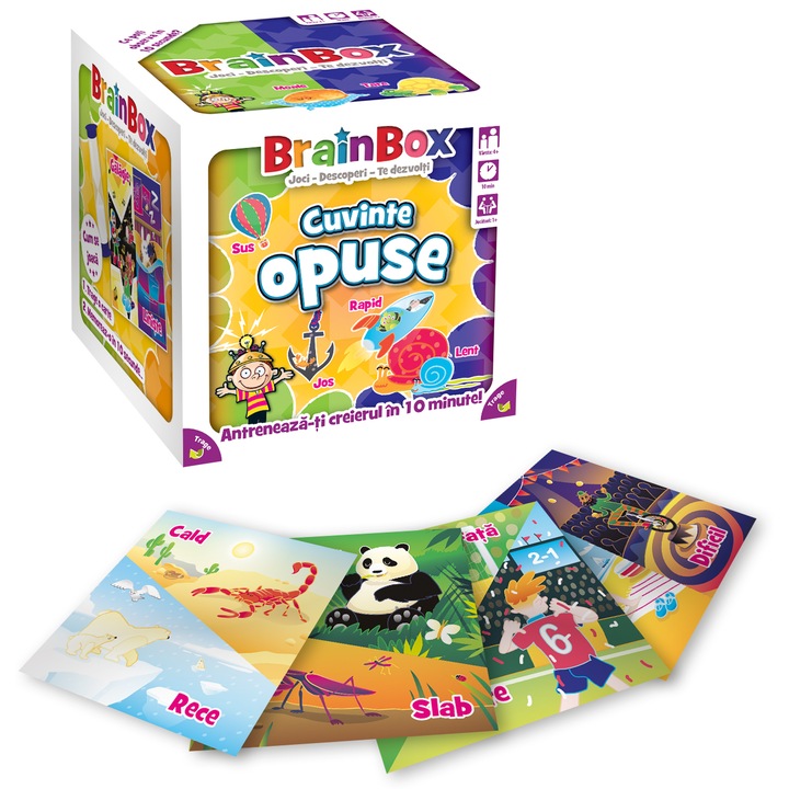 Образователна игра BrainBox, 4 години+