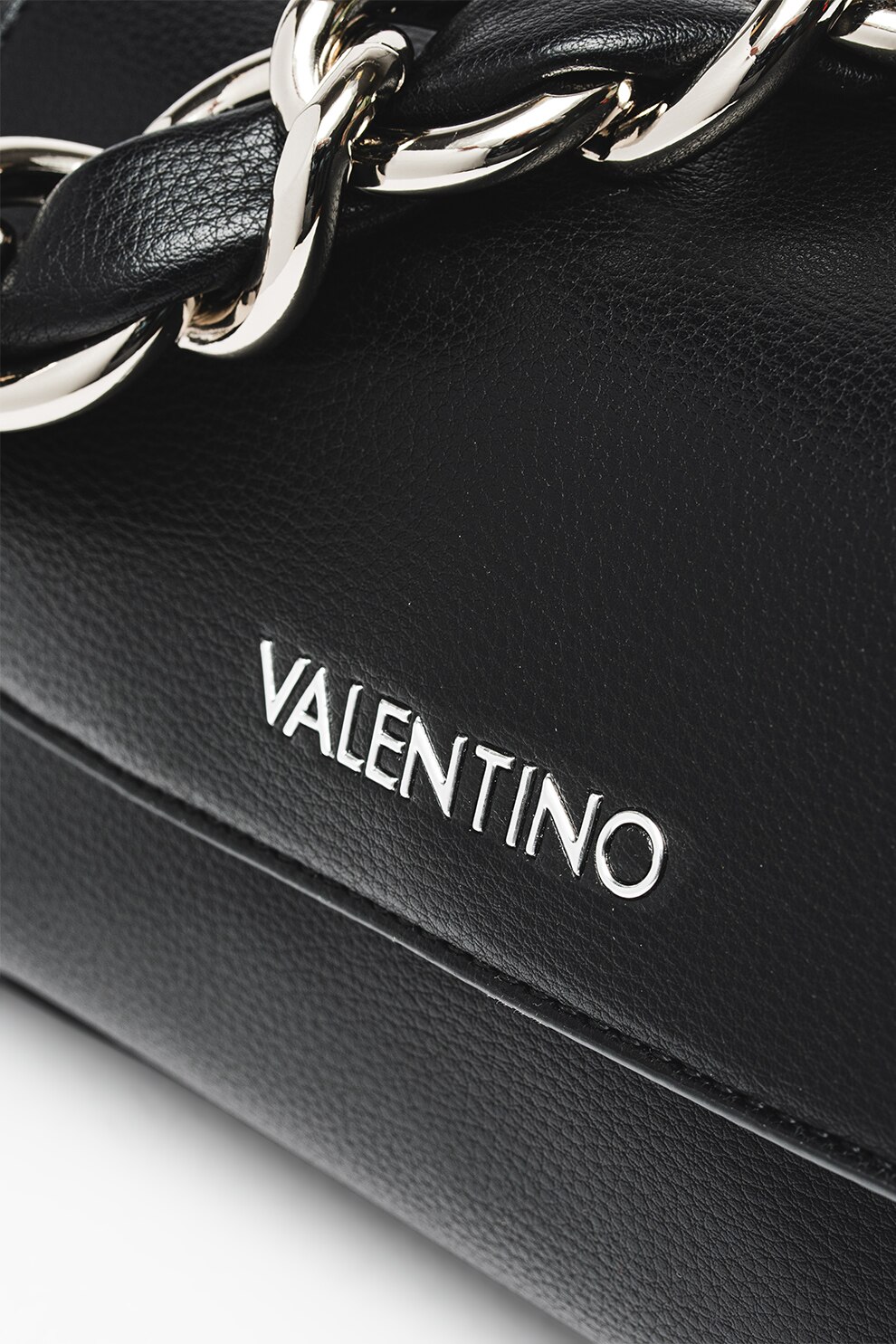 حميدة مفزوع الركود  Valentino Bags, Pastis kisméretű keresztpántos táska logóval, Fekete -  eMAG.hu