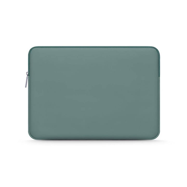 Husa Laptop 14 Inch TechDelivery, Husa Protectie, Pureskin, Verde