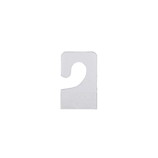 Agatatori autoadezive de plastic, ProCart, pentru raft cu eurohook 0.4 mm