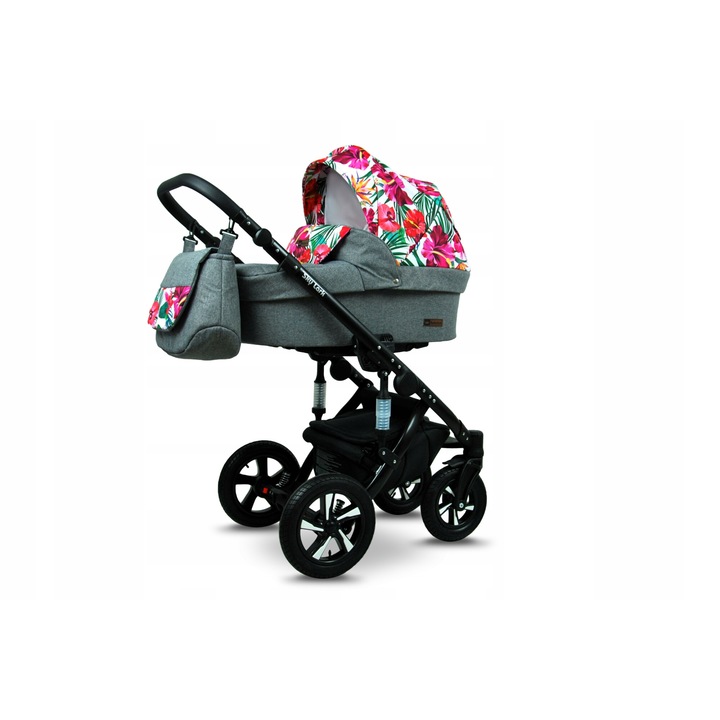 Количка 4в1 BabyLux SkyLark, Столче за кола, ISOFIX