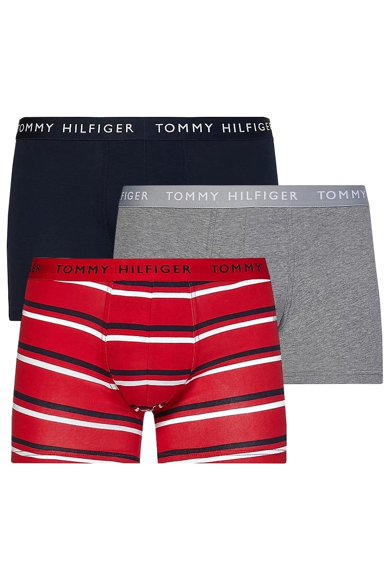 sleep disk chaos Set 3 boxeri Tommy Hilfiger, Bumbac, Multicolor, XL - eMAG.ro