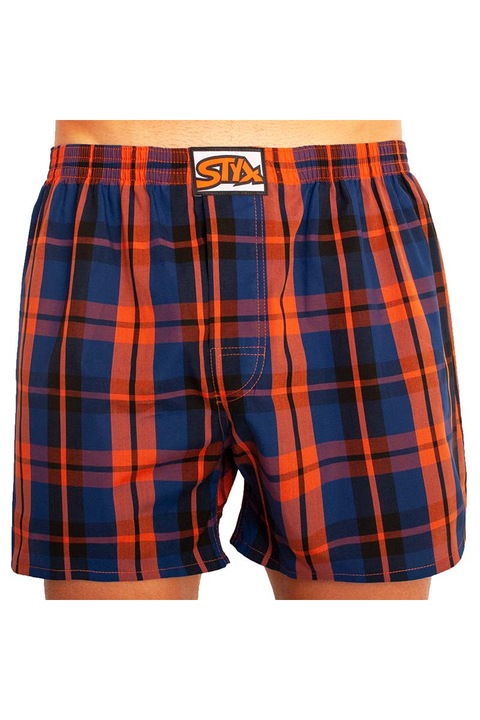 Boxeri barbati Classic Rubber, Styx, Model carouri, BumbacMulticolor