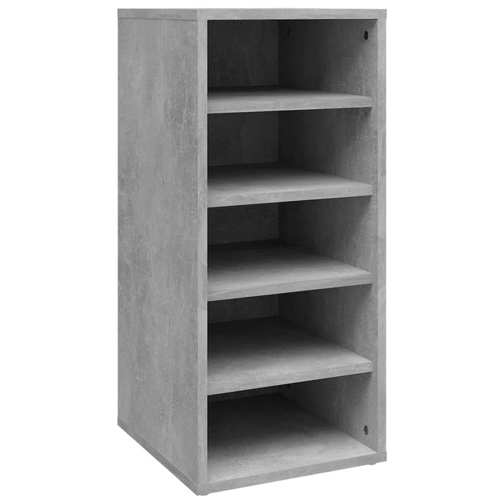 vidaXL vidaX betonszürke forgácslap cipősszekrény 31,5 x 35 x 70 cm 808989