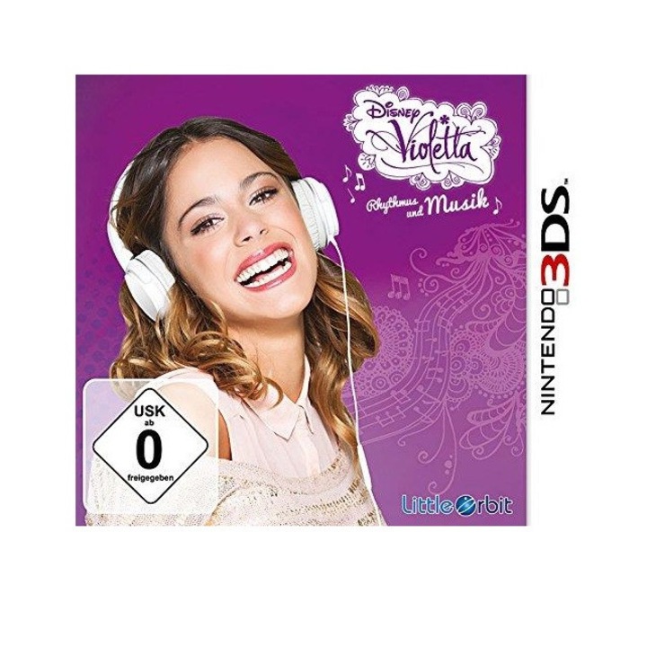 Ритъм и музика Nintendo 3DS -Violetta (Език: EN, DE, FR, ES, IT, PT)