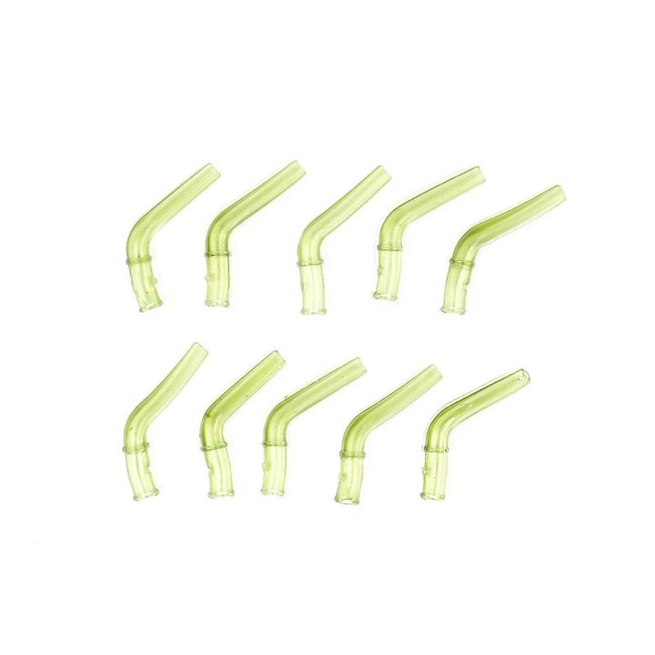 Set 10 adaptoare carlige pescuit, Undercarp, M, Verde