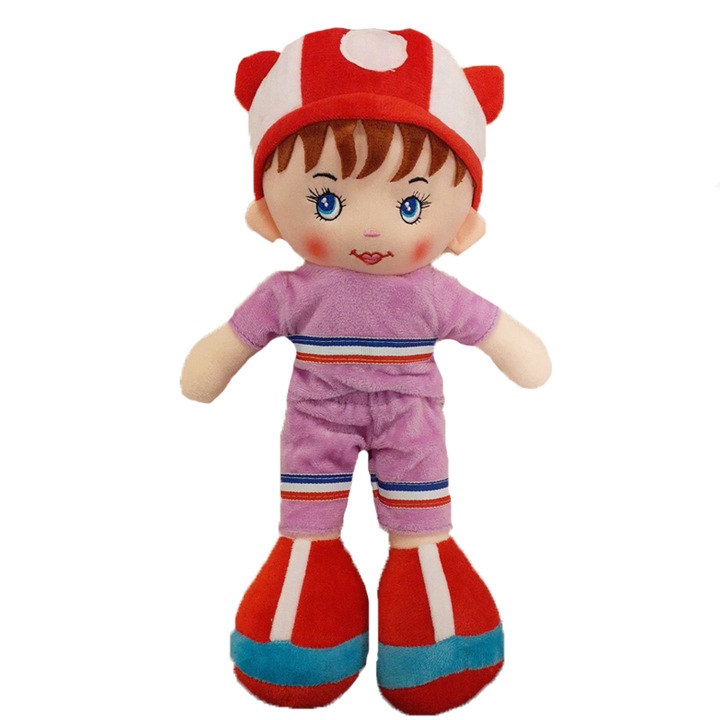 Baba lányoknak 40cm Midex D34968, Lila