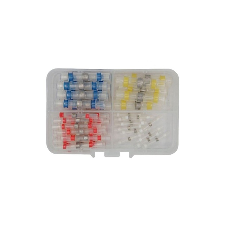 Set tuburi termocontractabile, 50 buc, KD10489, Kraft&Dele