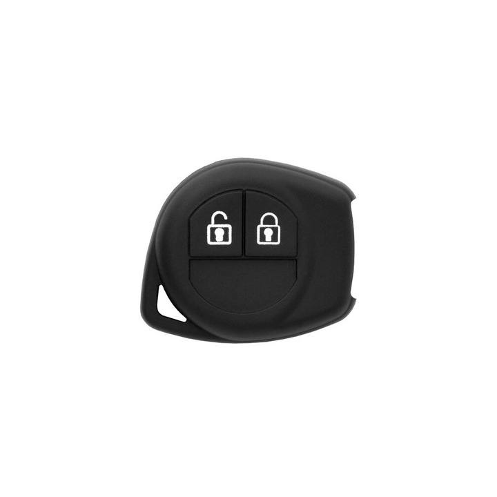 Carcasa telecomanda compatibila cu Suzuki Vitara/Opel/Vauxhall Agila/Fiat Sedici/Nissan Pixo, Black