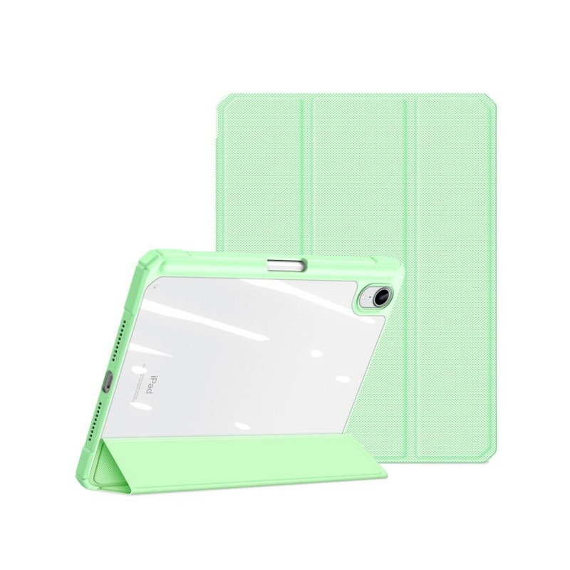 Husa Smartcase Tableta Duxducis Toby Compatibila Cu Ipad 6 Mini 2021, Sleep / Wake, Suport Pen, Verde