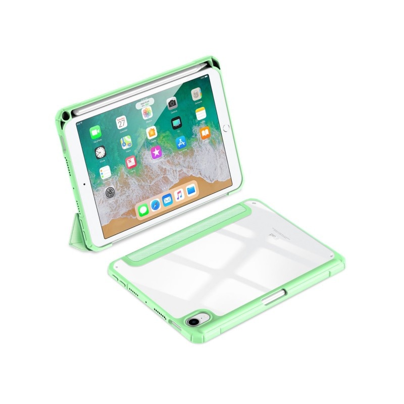 Husa Smartcase Tableta Duxducis Toby Compatibila Cu Ipad 6 Mini 2021, Sleep / Wake, Suport Pen, Verde