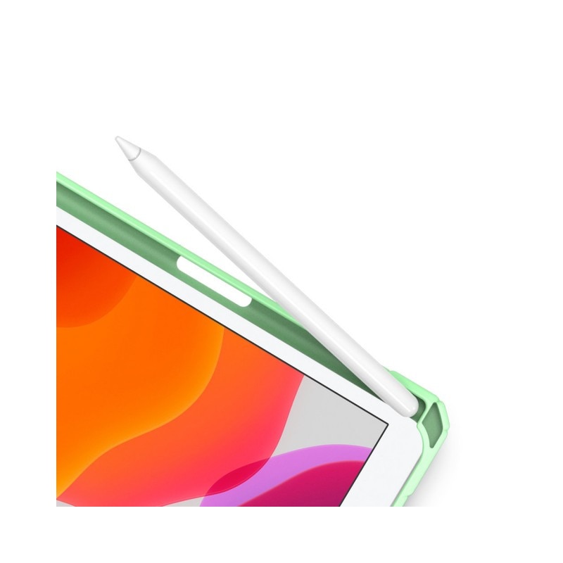 Husa Smartcase Tableta Duxducis Toby Compatibila Cu Ipad 6 Mini 2021, Sleep / Wake, Suport Pen, Verde