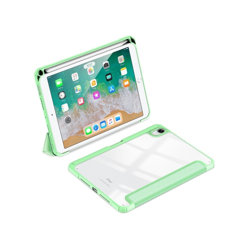 Husa Smartcase Tableta Duxducis Toby Compatibila Cu Ipad 6 Mini 2021, Sleep / Wake, Suport Pen, Verde