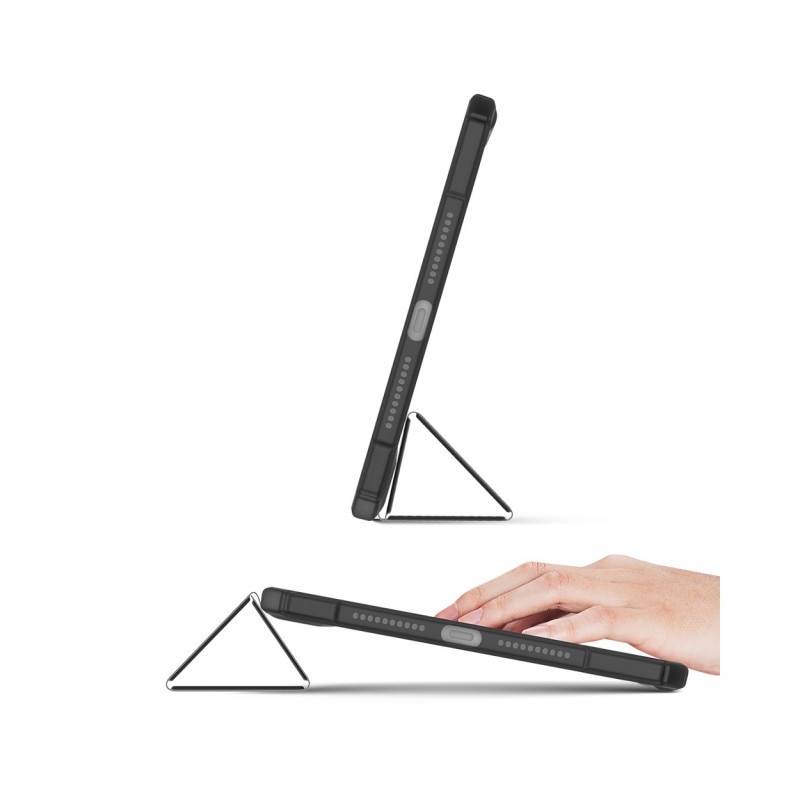 Husa Smartcase Tableta Duxducis Toby Compatibila Cu Ipad 6 Mini 2021, Sleep / Wake, Suport Pen, Negru