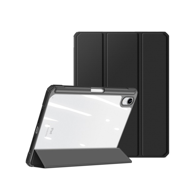 Husa Smartcase Tableta Duxducis Toby Compatibila Cu Ipad 6 Mini 2021, Sleep / Wake, Suport Pen, Negru