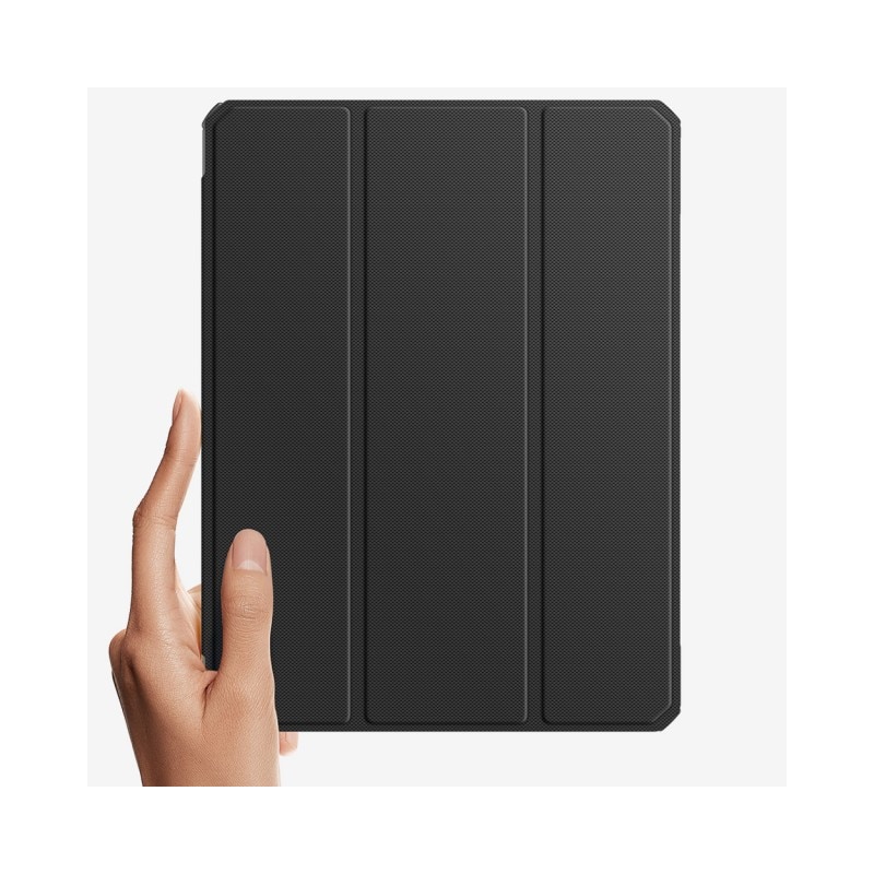 Husa Smartcase Tableta Duxducis Toby Compatibila Cu Ipad 6 Mini 2021, Sleep / Wake, Suport Pen, Negru