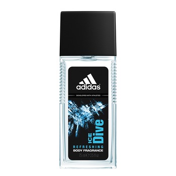 Deodorant Natural Spray adidas Ice Dive, Barbati, 75 ml Deodorant Natural Spray adidas Ice Dive, Barbati, 75 ml