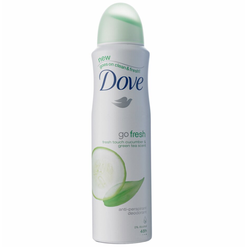 Deodorant antiperspirant spray Dove Fresh Touch, 150 ml